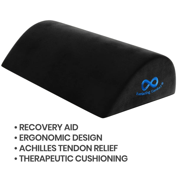 Supportive Memory Foam Footrest Ergonomic under Desk Foot Pillow