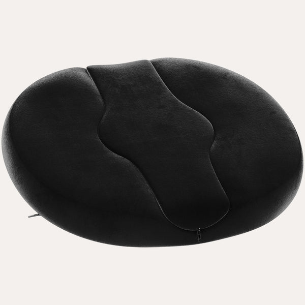 Kieba Foam Donut Cushion, 18 Inches, black