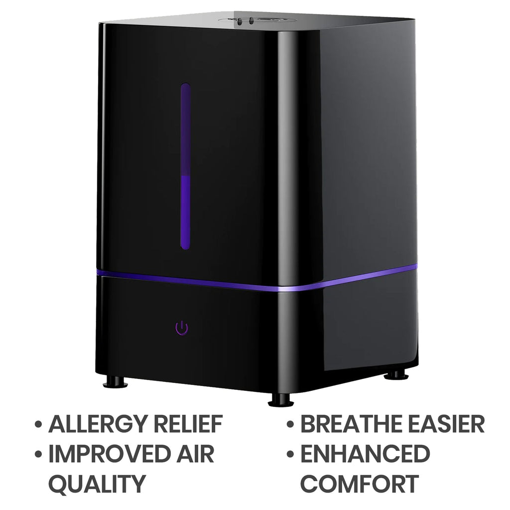 Everlasting Comfort Humidifiers - 6L - with Essential Oil Tray (Black) 