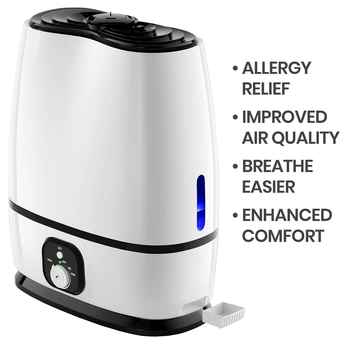  6L Humidifiers for Bedroom Large Room Home, Cool and Warm  Humidifiers for Baby and Plants Mist Top Fill Desk Humidifiers Essential  Oil Diffuser, Quiet Humidifiers with Adjustable Mist,360°Nozzle-White :  Home 