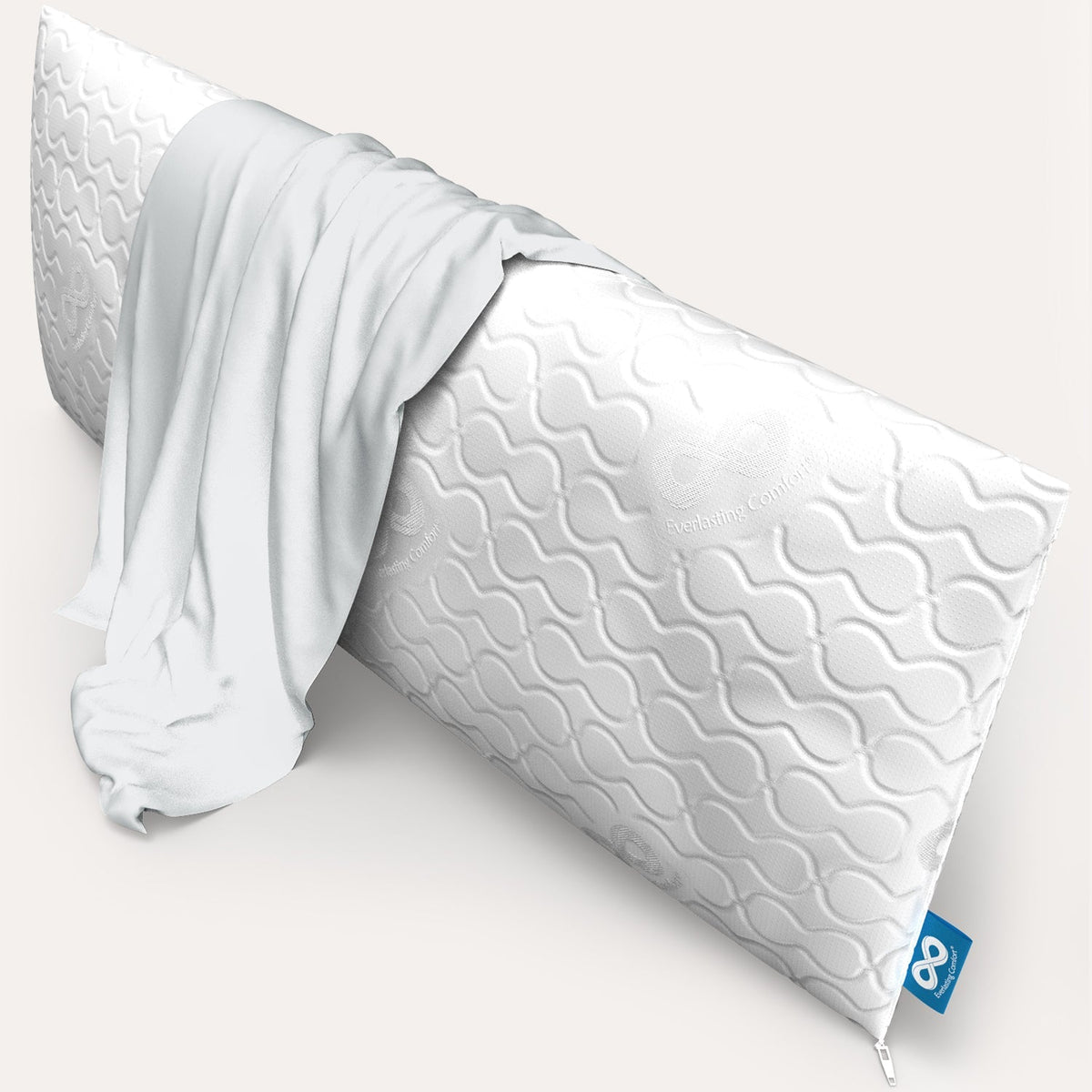 Everlasting Comfort 100% Pure Memory Foam Wedge Seat Cushion, Body