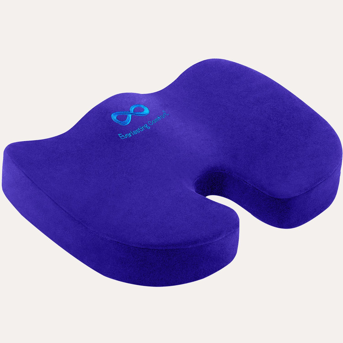 Memory Foam Seat Cushion - Chair Pillow for Sciatica, Coccyx, Back