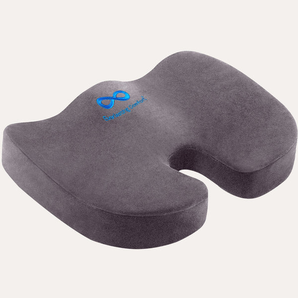 Memory Foam U-shaped Gel Seat Cushion Car Office Chair Back Tailbone Pain  Relief